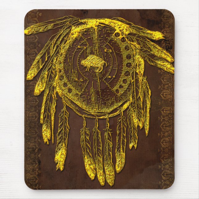 Buffalo Hide Shield 1 Mousepads Options (Front)