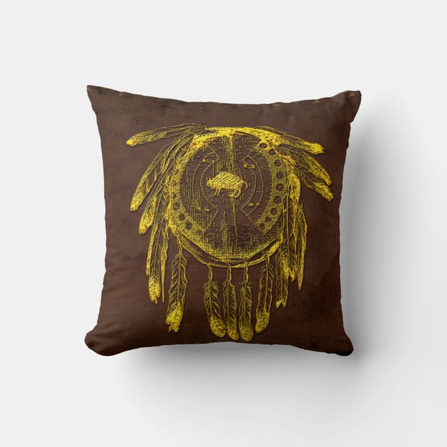 Buffalo Hide Shield 1 Pillows Options (Front)