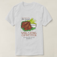 Buffalo Hot Chicken Wings Wing Eating Competition