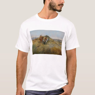 Buffalo Hunt, 1891 (oil on canvas) T-Shirt