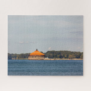 Buffalo Intake Crib Lighthouse Jigsaw Puzzle