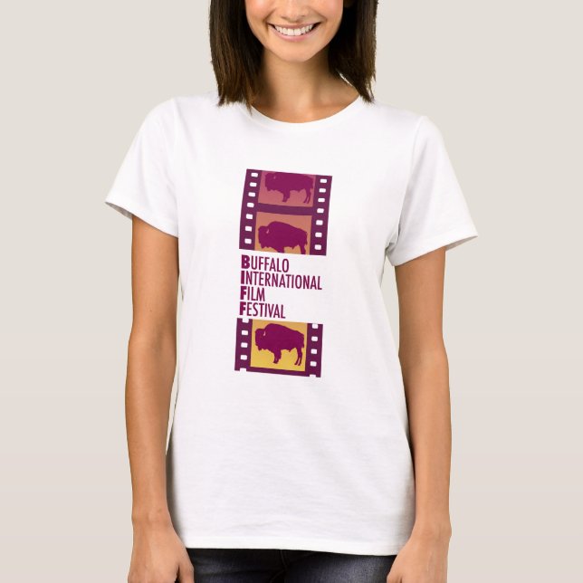 Buffalo International Film Fesival Logo Tee (Front)