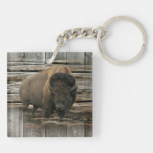Buffalo Key Ring