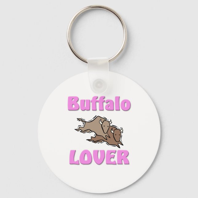 Buffalo Lover Key Ring (Front)