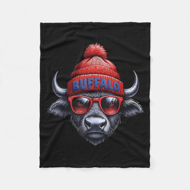 Buffalo Lovers For Men Women Toddler Youth Kids Bo Fleece Blanket (Front)