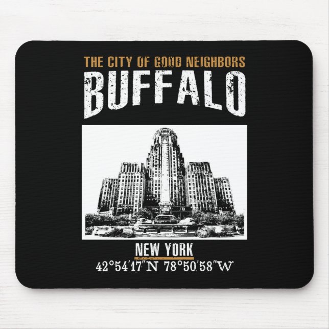 Buffalo Mouse Mat (Front)