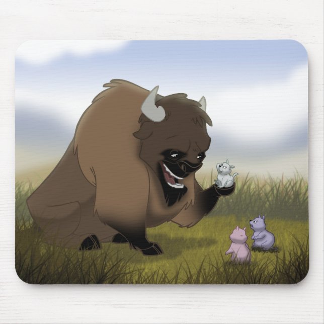 Buffalo Mousepad (Front)