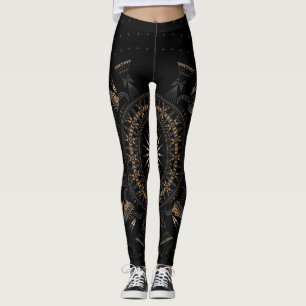 Buffalo Nation (Brown) Leggings