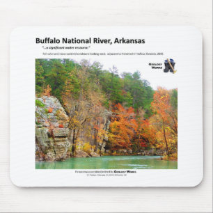 Buffalo National River II - Fall Colours 2009 Mouse Mat