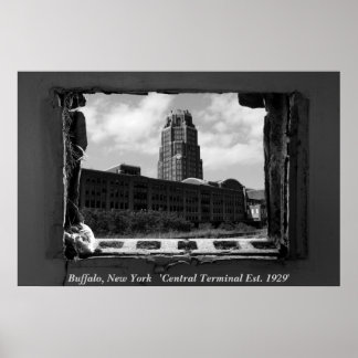 Buffalo, New York 'Central Termi... Poster