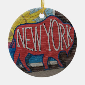 Buffalo New York Ceramic Tree Decoration