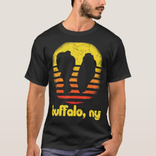 Buffalo New York Chicken Wing Retro Buffalo Ny T-Shirt