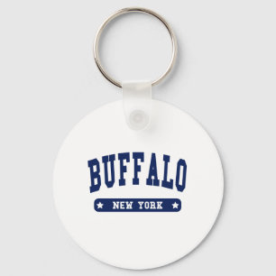 Buffalo New York College Style t shirts Key Ring