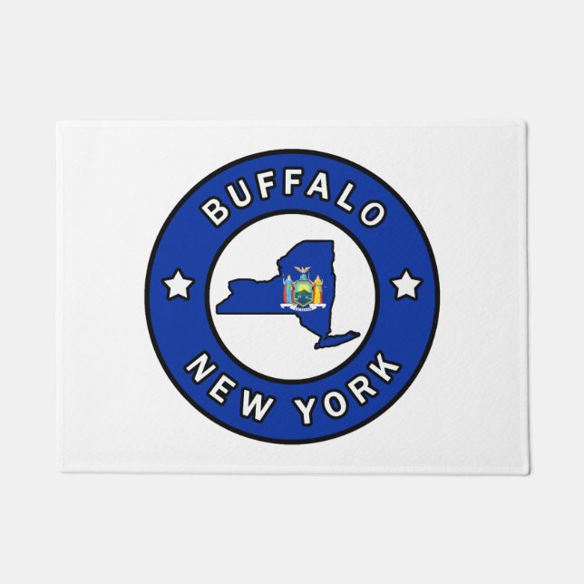 Buffalo New York Doormat (Front)