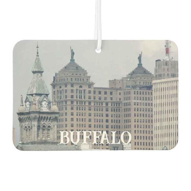 Buffalo, New York Historical Landmarks Car Air Freshener (Front)