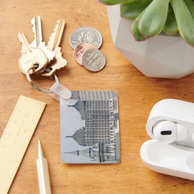 Buffalo, New York Historical Landmarks Key Ring (Desk)
