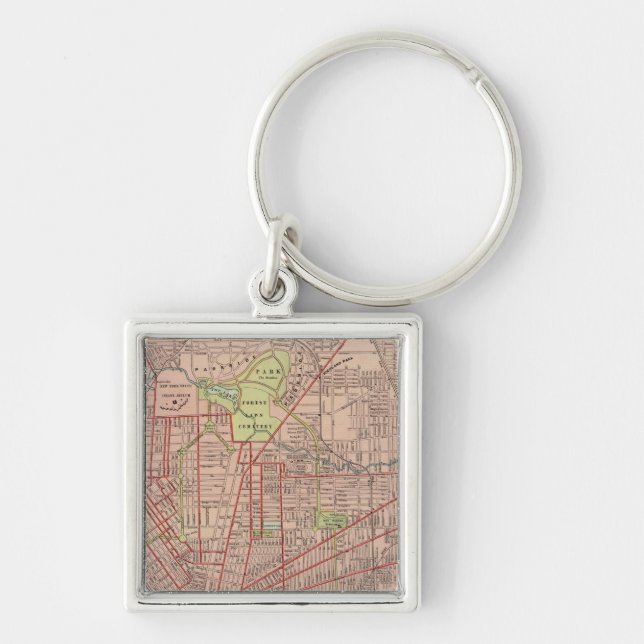 Buffalo, New York Key Ring (Front)