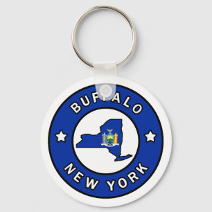 Buffalo New York Key Ring