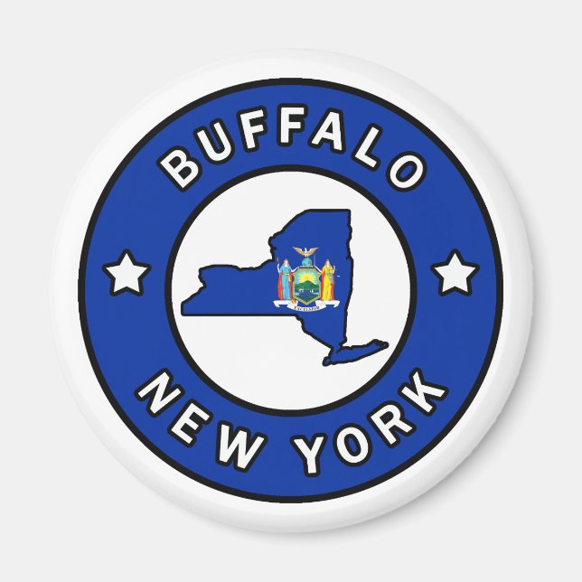 Buffalo New York Magnet (Front)