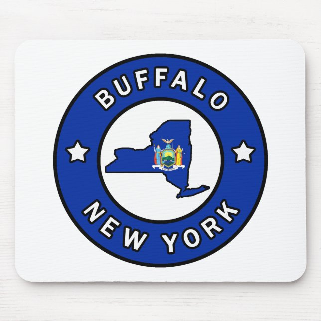 Buffalo New York Mouse Mat (Front)