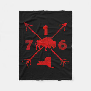Buffalo New York Ny _ Area Code 716  Fleece Blanket