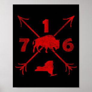 Buffalo New York Ny _ Area Code 716  Poster