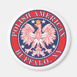Buffalo New York Polish Magnet