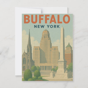 Buffalo New York Postcard