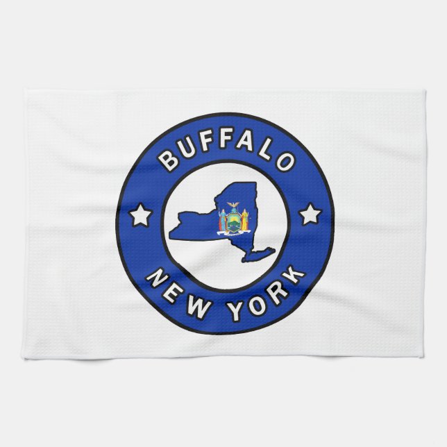 Buffalo New York Tea Towel (Horizontal)