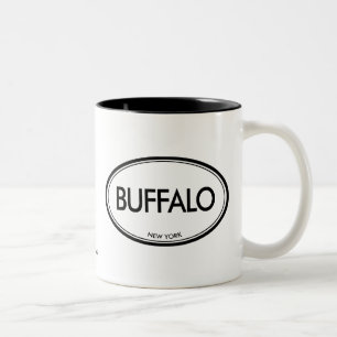 Buffalo, New York Two-Tone Coffee Mug