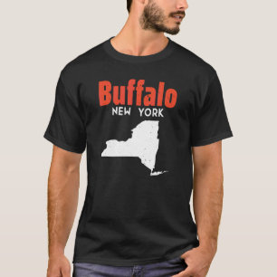 Buffalo New York Usa State America Travel New York T-Shirt