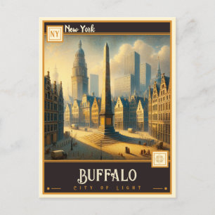Buffalo, New York Vintage Postcard