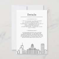 Buffalo, New York Wedding | Guest Details