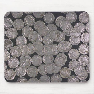 Buffalo Nickels Mouse Mat