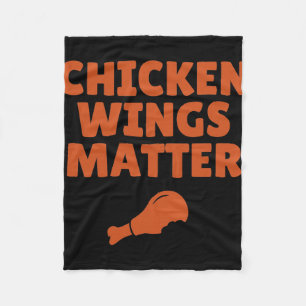 Buffalo Ny Chicken Wings Problem Quote Fleece Blanket
