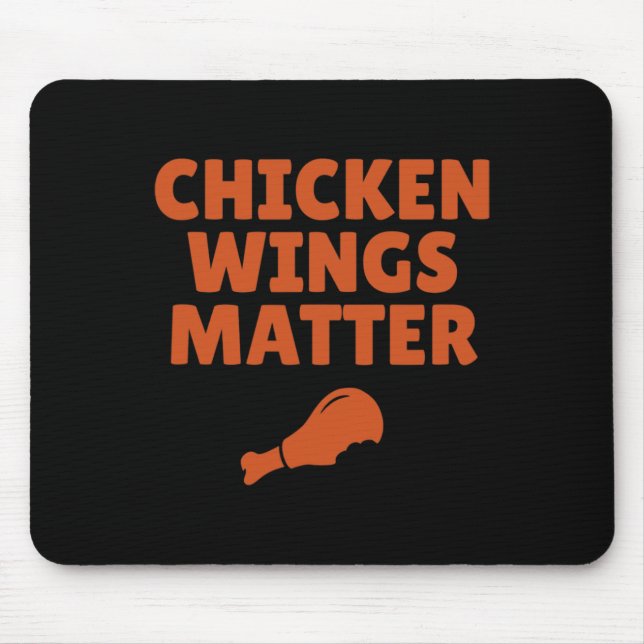 Buffalo Ny Chicken Wings Problem Quote  Mouse Mat (Front)