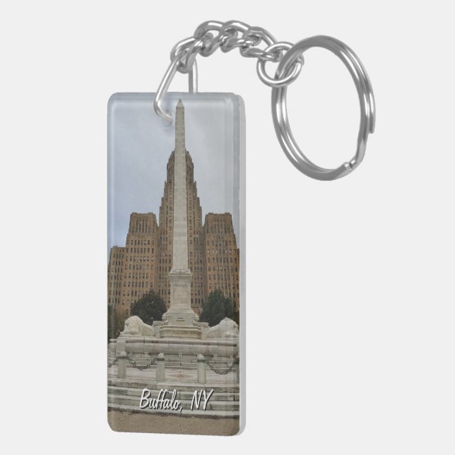 Buffalo, NY Key Ring (Back Right)
