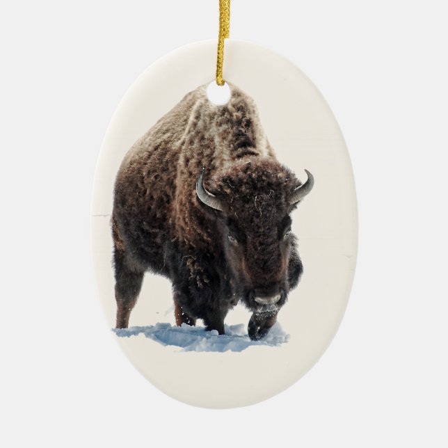 Buffalo Ornament (Front)