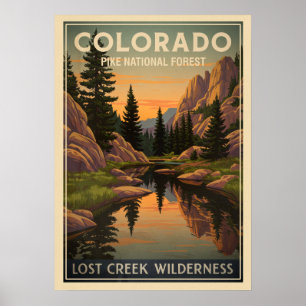 Buffalo Peaks Lost Creak Wilderness V01 Poster