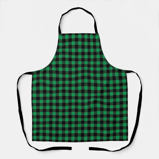 Buffalo Plaid Apron (Front)