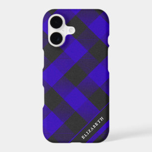 Buffalo Plaid Blue Clan Tartan Scottish Plaid