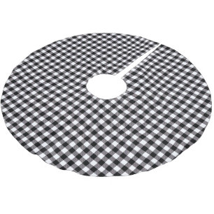 Buffalo Plaid Brushed Polyester Tree Skirt