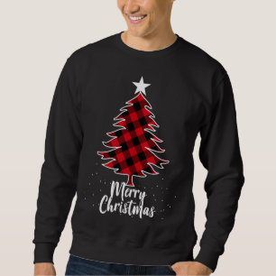 Buffalo Plaid Christmas Tree Sweatshirt