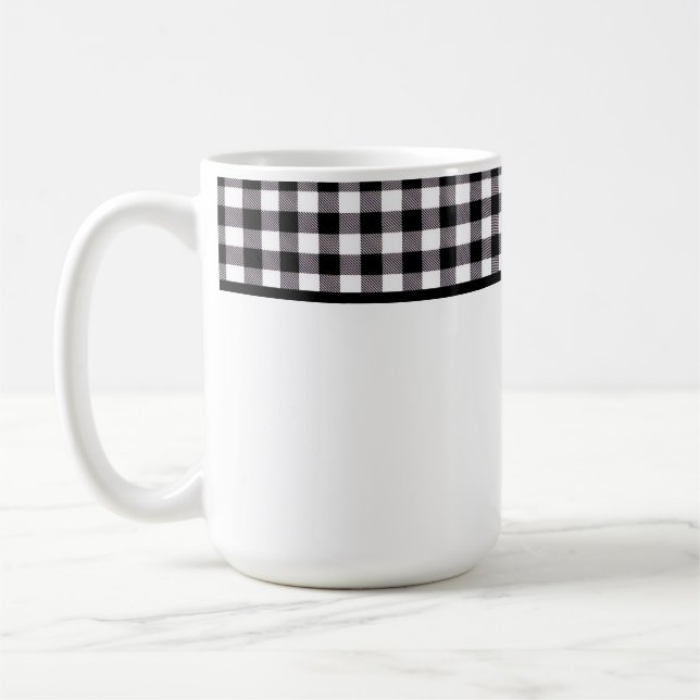 Buffalo Plaid Coffee Mug (Left)
