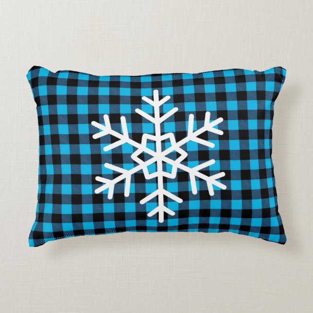 Buffalo Plaid Decorative Cushion (Front)