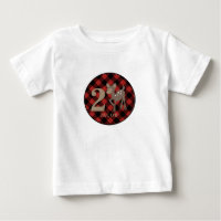 Buffalo Plaid Deer Birthday Shirt
