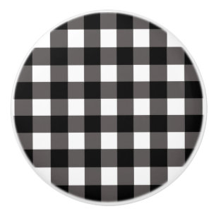 Buffalo Plaid Drawer Pull