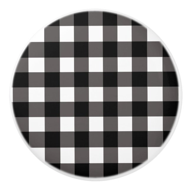 Buffalo Plaid Drawer Pull  (Front)
