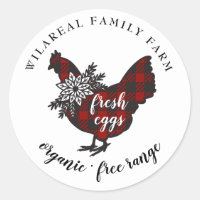 Buffalo Plaid Family Farm Chicken