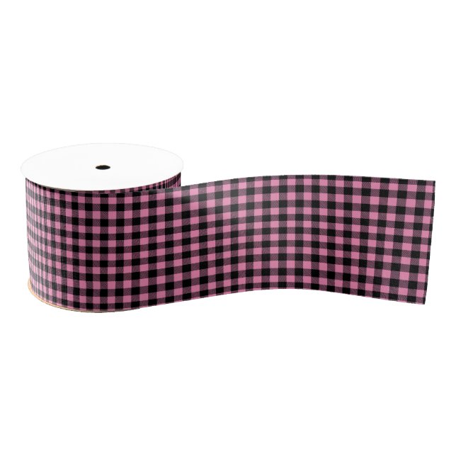 Buffalo Plaid Grosgrain Ribbon (Spool)